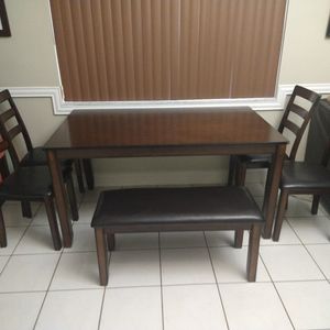 6 piece dining table